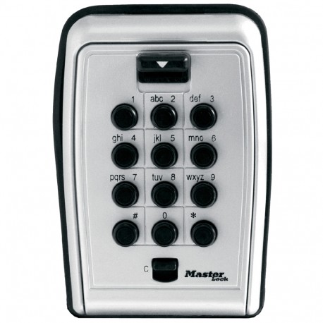 lock box portable push mount button master