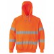 Portwest B304 Hi-Vis Hooded Sweatshirt
