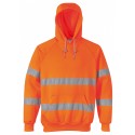 Portwest B304 Hi-Vis Hooded Sweatshirt