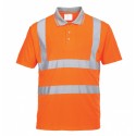 Portwest RT22 RT22ORRM Hi-Vis Polo Shirt S/S - Orange