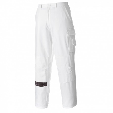 Portwest S817 S817WHRS Painters Trouser - White