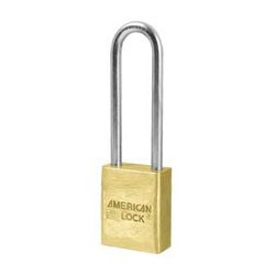A42 American Lock Solid Brass Non-Rekeyable Padlock 3" (75mm)