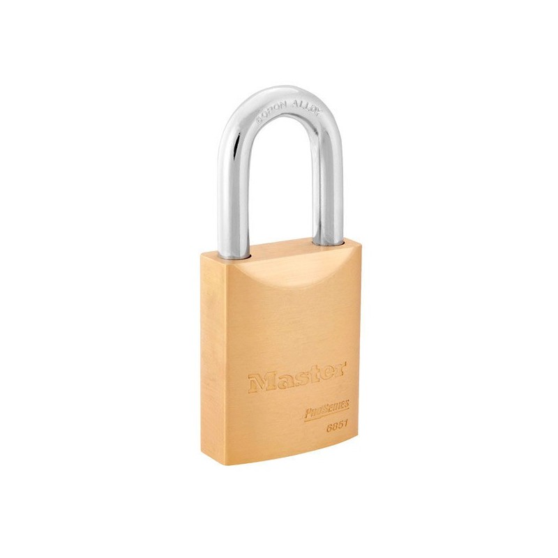 Master Lock 6851 ProSeries - Solid Brass Interchangeable Core Padlock 2