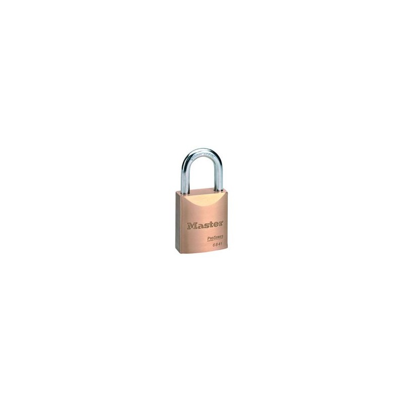 Master Lock 6841 ProSeries - Solid Brass Interchangeable Core Padlock 1-3/4