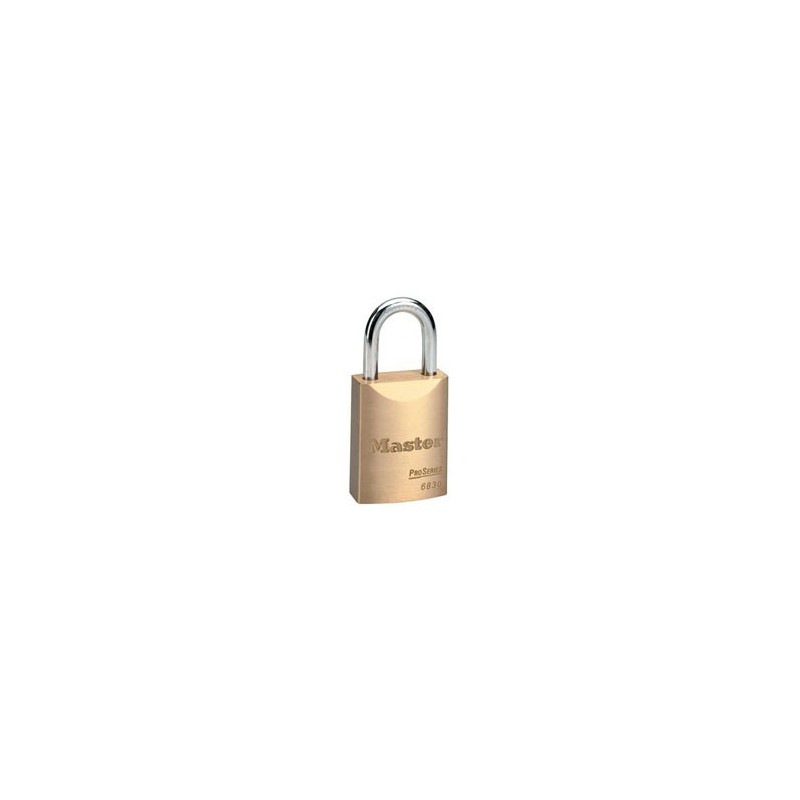 Master Lock 6830 Solid Brass Pro Series Rekeyable Padlocks 1-9/16