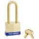 Master Lock 4 KA CN NOKEY 4 Non-Rekeyable Laminated Brass Pin Tumbler Padlock 1-9/16" (40mm)