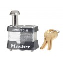 Master Lock 443LE KAMK NOKEY 443 Non-Rekeyable Vending and Meter Padlock 1-9/16" (40mm)