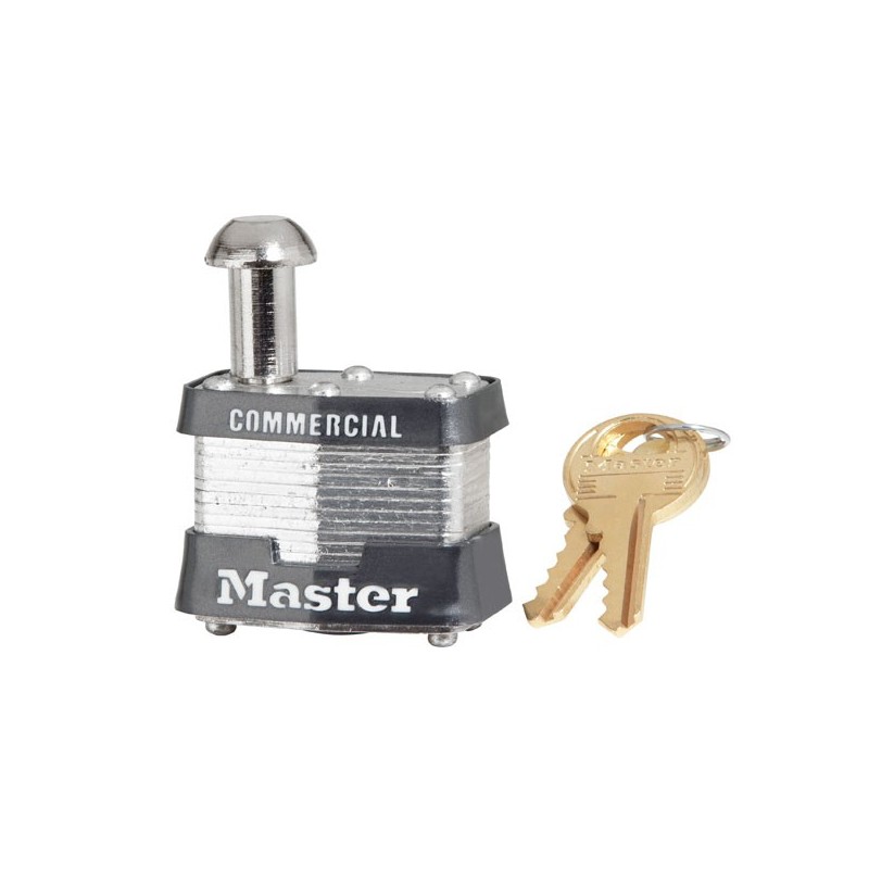 Master Lock 443 Non-Rekeyable Vending and Meter Padlock 1-9/16