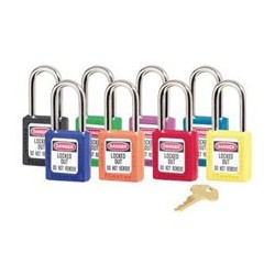 Master Lock 410AST  OSHA Safety Padlock Rainbow Pack