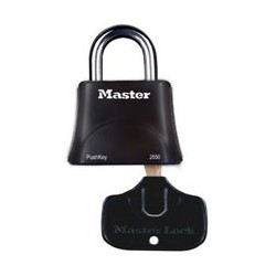 Master Lock 2650 Pushkey Portable Padlock