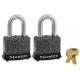 Master Lock 380T RUST-OLEUM Certified Padlocks 1-9/16" (40mm) (2 Pack)
