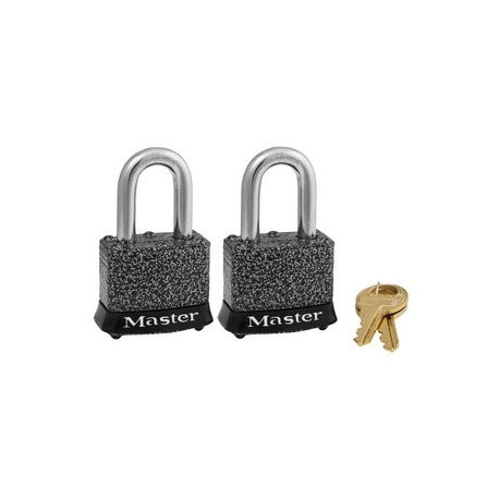 Master Lock 380T RUST-OLEUM Certified Padlocks 1-9/16" (40mm) (2 Pack)