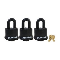Master Lock 311TRI Weather Resistant Steel Padlocks