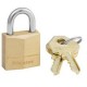 Master Lock 120D KD 120, 330-588, 3/4" Wide Brass Body Padlock