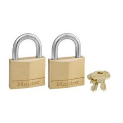 Master Lock 140T Solid Brass Padlocks