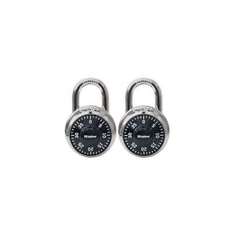 Master Lock 1525COLOR Combination Padlock 1-7/8in (48mm) wide 3/4in ta —