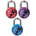 Master Lock 1533TRI Anodized Mini Metallic Combination Lock (3-pack)