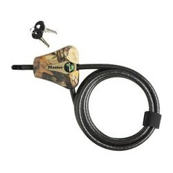 Master Lock 8418KADCAMO-TMB Camouflage Python Adjustable Cable Lock Keyed Alike