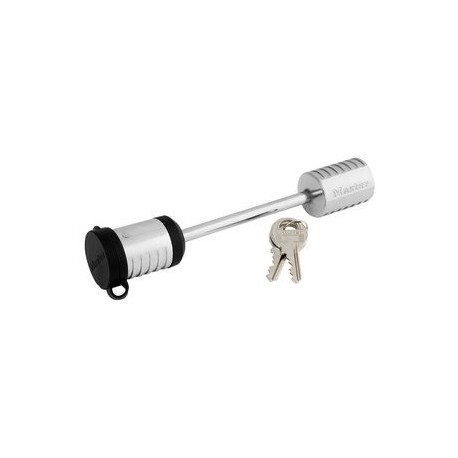 Master Lock 1471DAT 3-1/2" Long Shackle Barbell Lock for UFP Couplers, K1 Keyway
