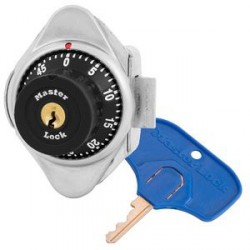 Master Lock 1651MKADA Master Key Enabled Built In Combination Locker Lock ADA For Left-Hand Hinged Door