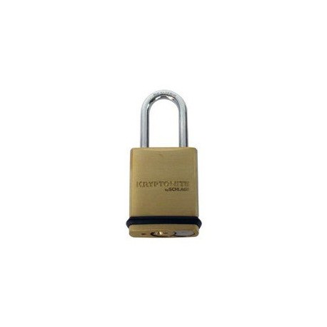 Schlage KS23/43 KS43D2300 Portable Security Brass Padlock, Less Conventional Cylinder