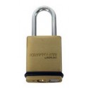 Schlage KS23/43 Portable Security Brass Padlock, Less Conventional Cylinder