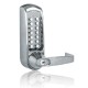 Codelocks CL600 Series Push Button Mechanical Heavy Duty Door Lock Lever, For Door Thickness-1-3/8" - 2-3/8"