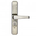 Codelocks CL460 CL460SS Mechanical Lock for Narrow Stile Doors,Finish- Stainless Steel, For Door Thickness-1-3/4" - 2-3/16"