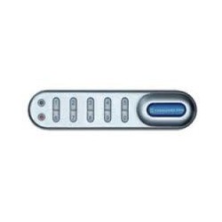 Codelocks KL1005 Electronic Kitlock Locker Lock Custom Packed with 5/8" Spindle, to fit 1/4" Thick Material, Finish-Silver Grey