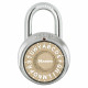Master Lock 1572 Letter Lock Combination Padlock with Chart