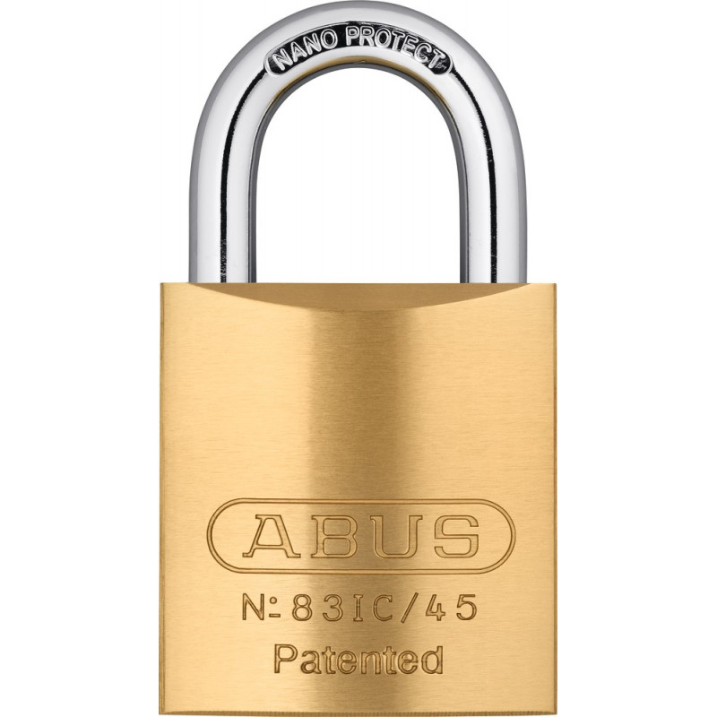 Rekeyable Brass Padlock Without CYL HIGH QUALITY ABUS 83CS//45-WO S2 1-7//8 In