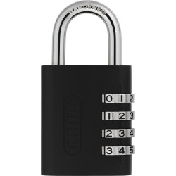 Abus 158/45 KC B Zinc Die Cast Side 4-Dial Resettable Key Control Combo Lock