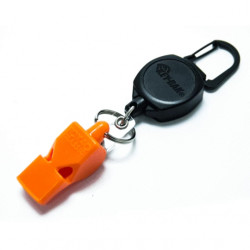 Key-Bak 0KBP-0041 Retractable Fox 40 Safety Whistle