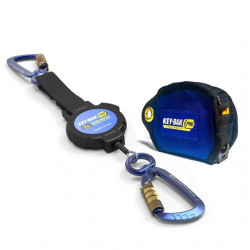 Key-Bak 0KB6-8FA03 1.5 lb Tape Measure Jacket Tool Attachment and Retractable Tool Lanyard Combo