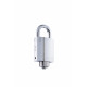 Abloy Sentry PLM330B Brass Padlock with Sealed Shackle and Weather Seal Cap