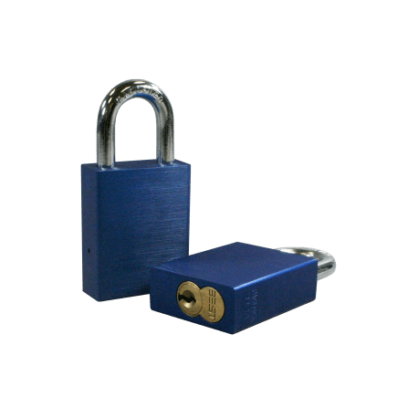 2 Inch Sesamee 93702 KD Rekeyable Round Body Solid Steel Padlock with 2-Inch Boron Shackle 5 Pin Cylinder 