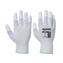Portwest A198GRRXXS Antistatic PU Fingertip Glove