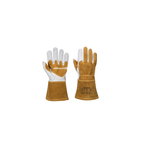 Portwest Aramid anti-cut wet/dry grip glazier glass fitter work glove #A611 