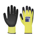 Portwest A625O8RL Vis-Tex Cut Resistant Glove - PU, Orange Black