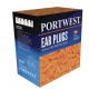Portwest EP21ORR Earplug Dispenser Refill (500), Color-Orange