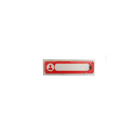 Portwest ID12RER Medical Information Contact, Color-Red