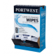 Portwest PA01WHR Lens Cleaning Towelettes, Color- White