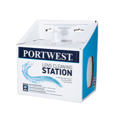 Portwest PA02WHR Lens Cleaning Station, Color- White