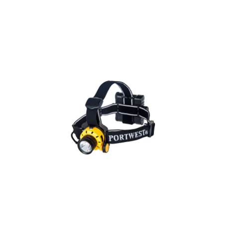 Portwest PA64YBR Ultra Power Headlight, Color- Yellow Black