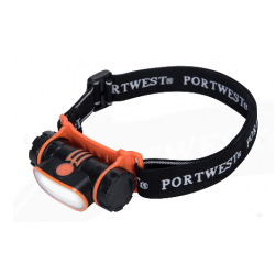 Portwest PA70BKR Rechargable LED Head Light, Color- Black