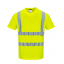Portwest S170YETXXXL Cotton Comfort T-Shirt S/S, Yellow Color