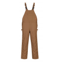 Portwest UFR49BRRM DuraDuck Flame Quilt Lined Bib Overall