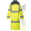 Portwest UH447YBRM Hi-Vis Reversible Raincoat