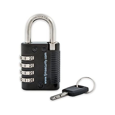 FJM Security SX-575 Patented Locker Lock w/Key Override/Code Discovery