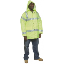 Mutual Industries 16370 Class 3 ANSI Parka Lime